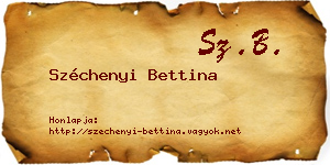 Széchenyi Bettina névjegykártya